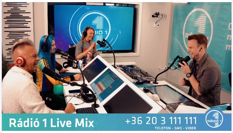 Rádió 1 Év DJ-je 2024 verseny eredményhirdetés LIVE