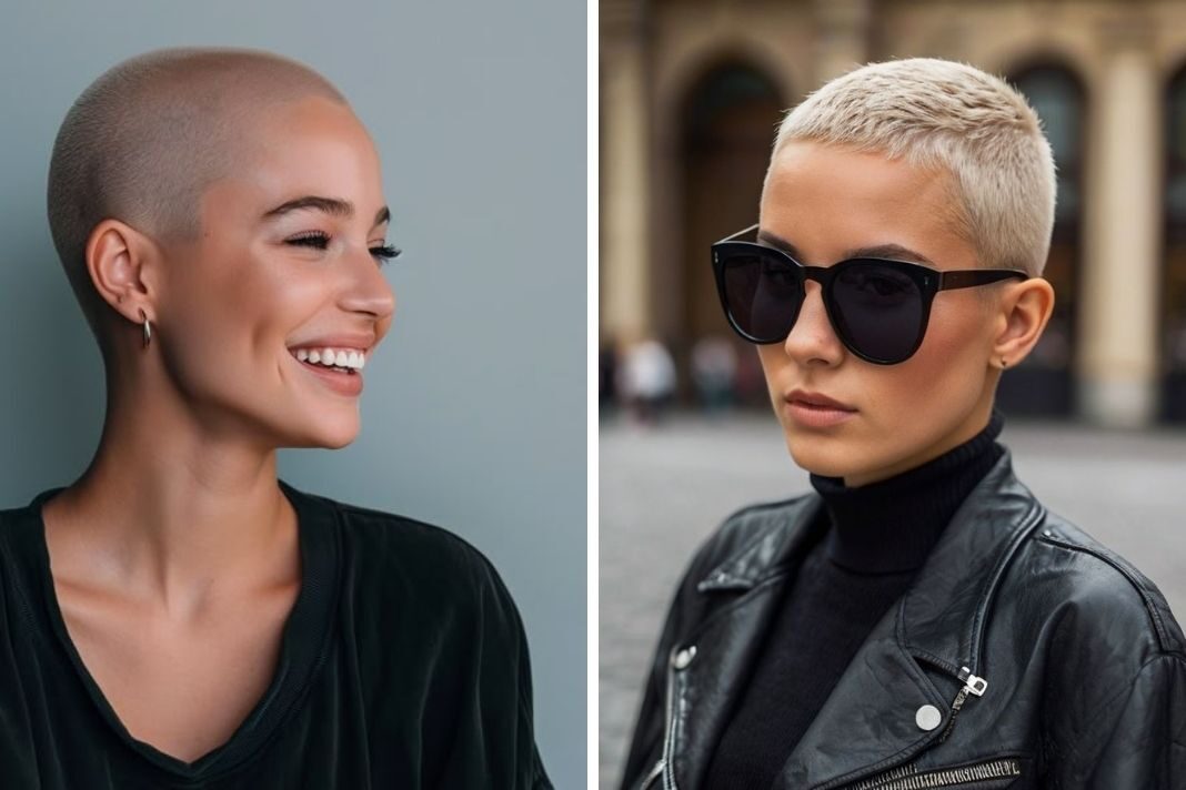 buzz cut könnyen kezelhető rövid női frizurák