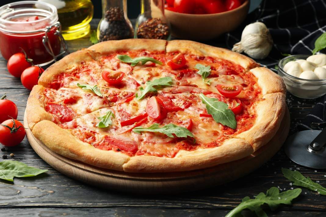 Margherita pizza recept