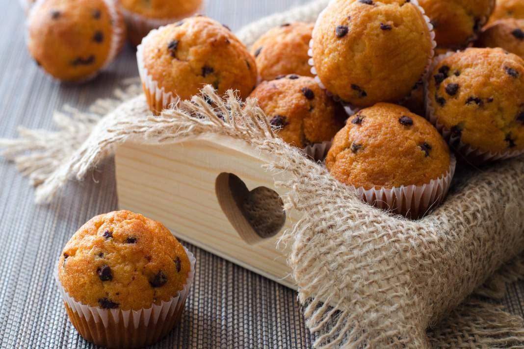 csokidarabos muffin